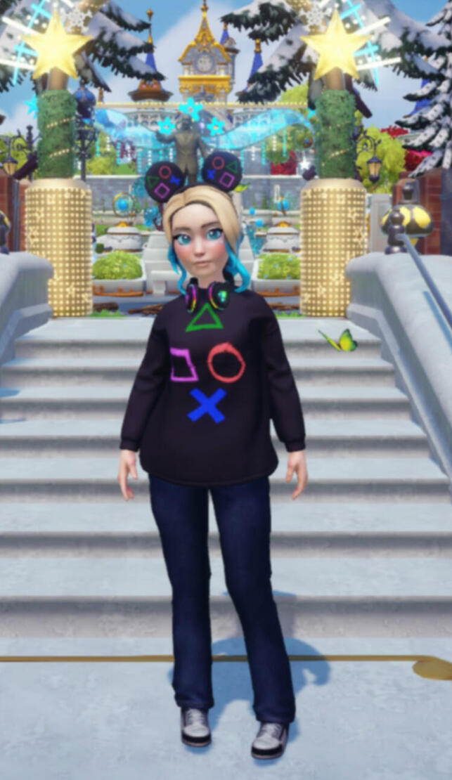 PlayStation Headband + Sweatshirt