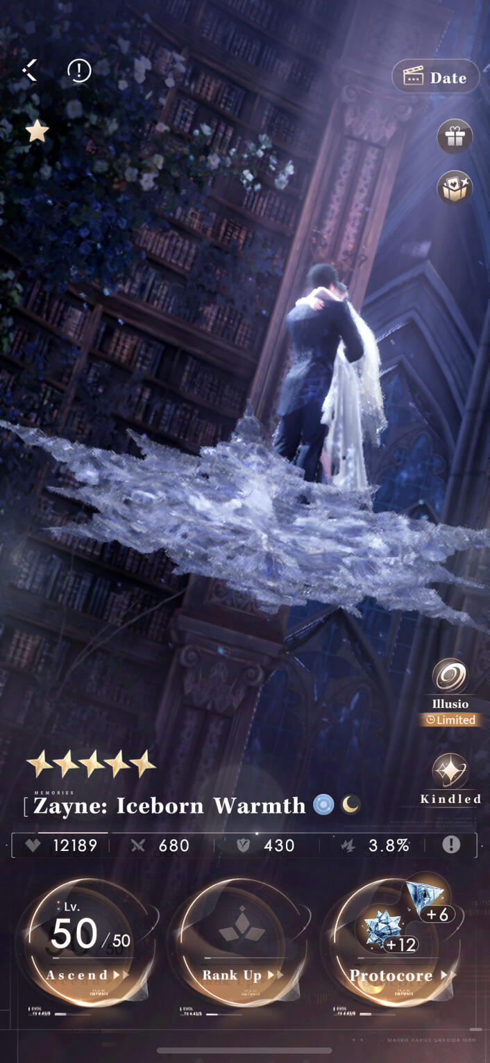 Zayne: Iceborn Warmth Zayne: Iceborn Warmth